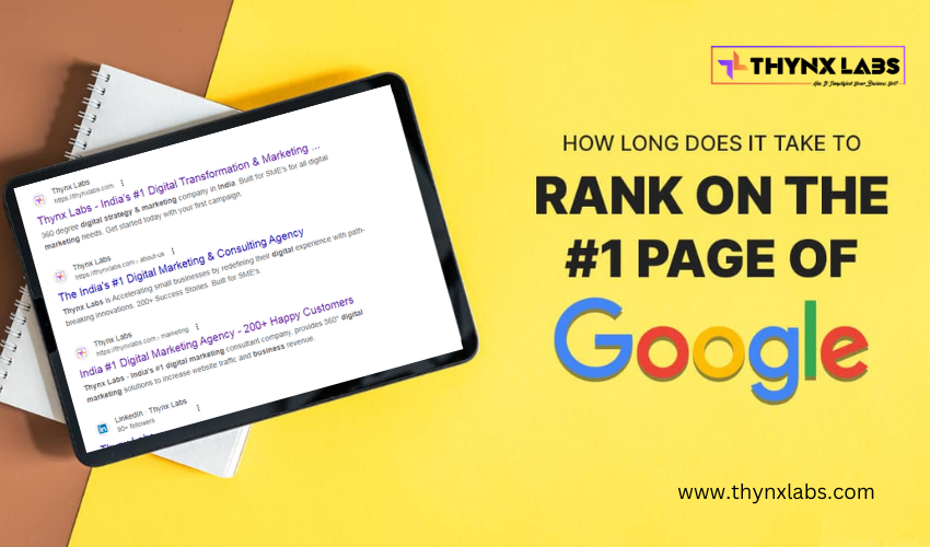 Top Rank on Google's First Page